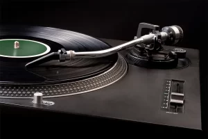 Torna-mesa de vinilo para dj